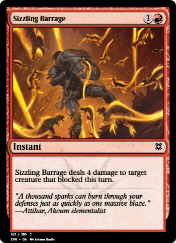Sizzling Barrage