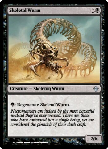Skeletal Wurm