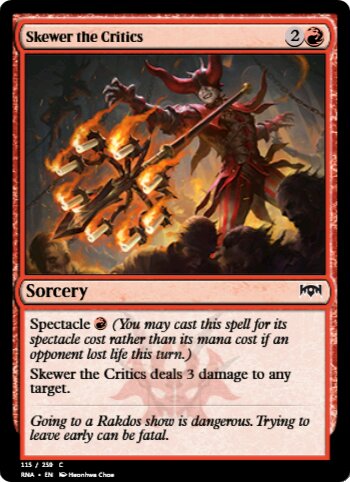 Skewer the Critics