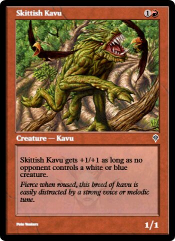 Skittish Kavu