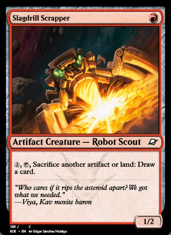 Slagdrill Scrapper