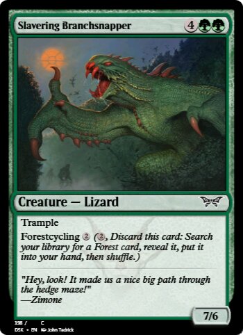Slavering Branchsnapper