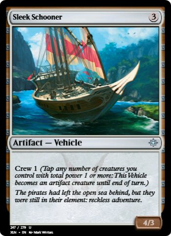 Sleek Schooner