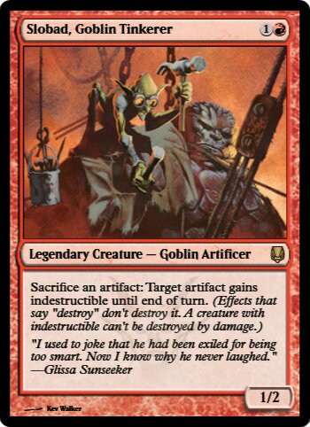 Slobad, Goblin Tinkerer