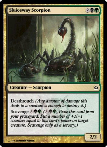Sluiceway Scorpion
