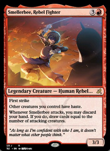 Smellerbee, Rebel Fighter