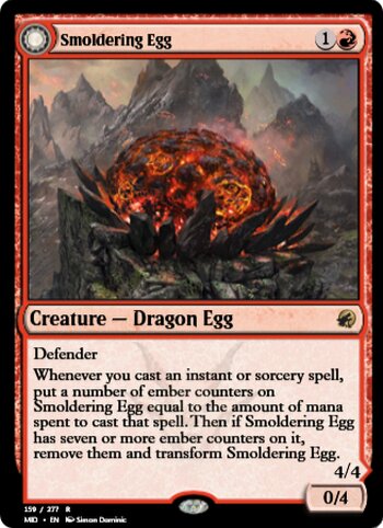 Smoldering Egg