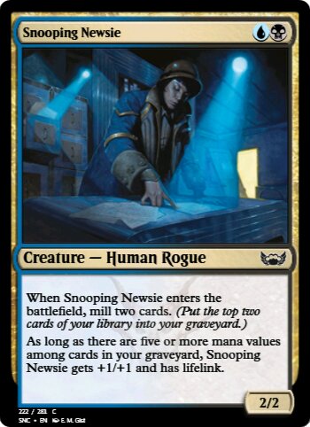 Snooping Newsie