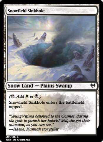 Snowfield Sinkhole