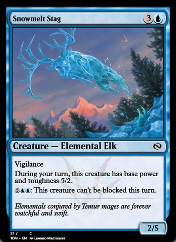 Snowmelt Stag