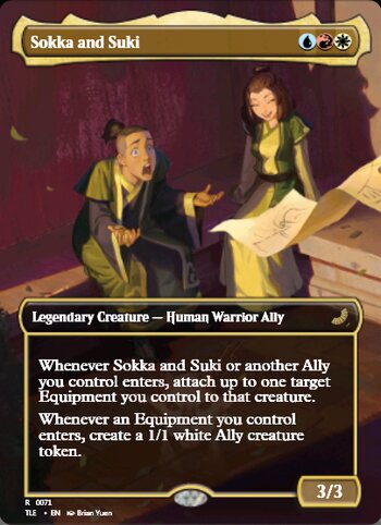 Sokka and Suki