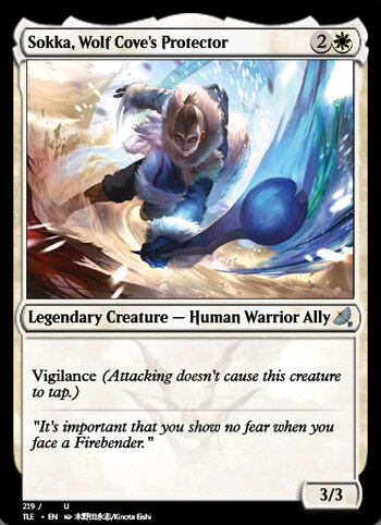 Sokka, Wolf Cove's Protector