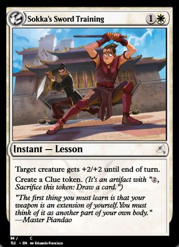 Sokka's Sword Training