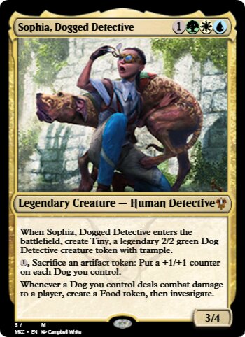 Sophia, Dogged Detective