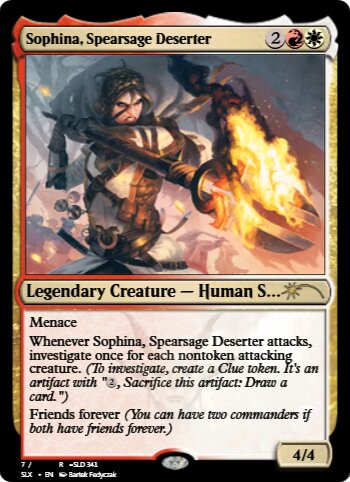 Sophina, Spearsage Deserter