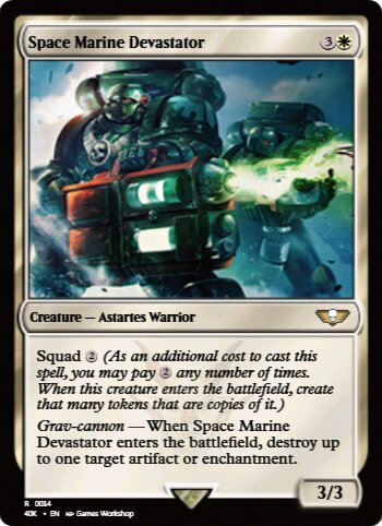 Space Marine Devastator