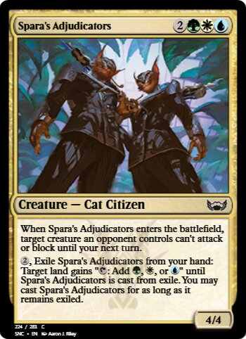 Spara's Adjudicators