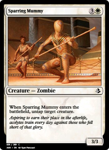 Sparring Mummy