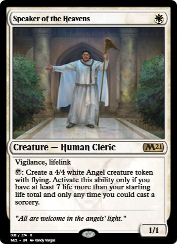 Speaker of the Heavens