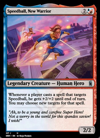 Speedball, New Warrior