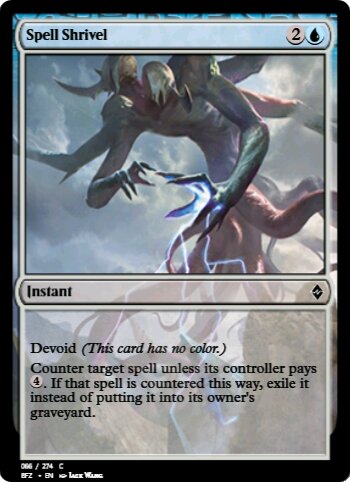 Spell Shrivel