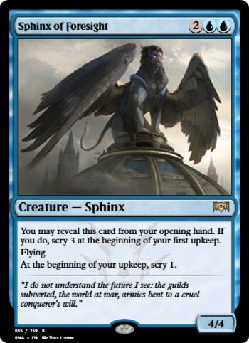 Sphinx of Foresight
