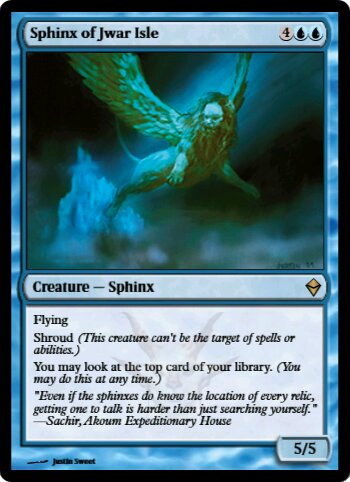 Sphinx of Jwar Isle