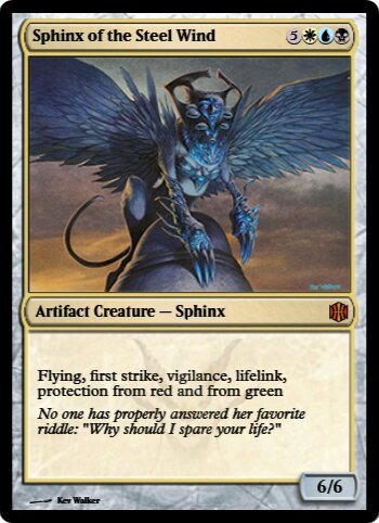 Sphinx of the Steel Wind