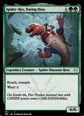 Spider-Rex, Daring Dino