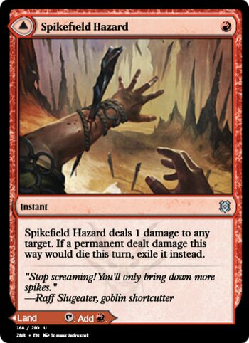 Spikefield Hazard
