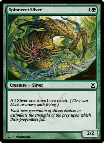 Spinneret Sliver