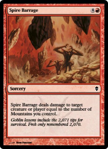 Spire Barrage