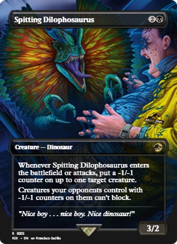 Spitting Dilophosaurus