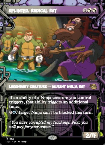 Splinter, Radical Rat
