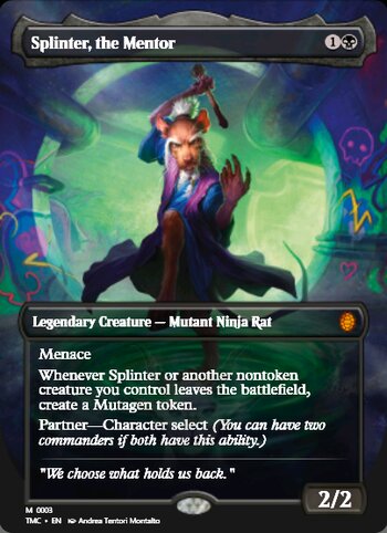 Splinter, the Mentor