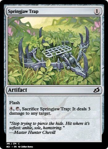 Springjaw Trap