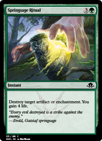 Springsage Ritual