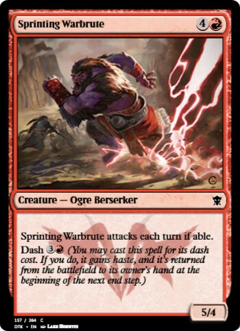 Sprinting Warbrute