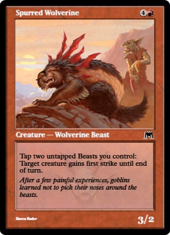 Spurred Wolverine