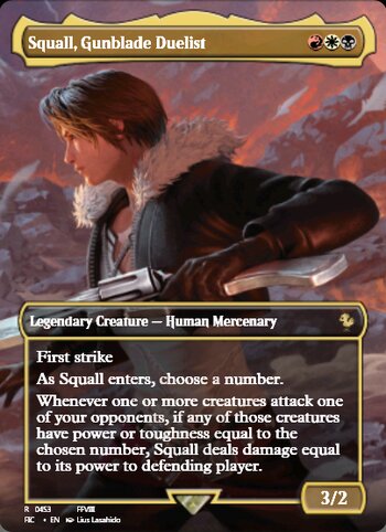 Squall, Gunblade Duelist