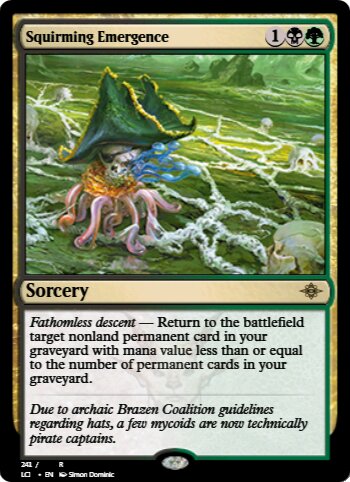 Squirming Emergence