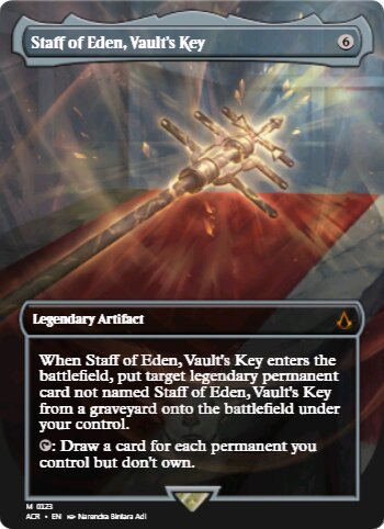 Staff of Eden, Vault's Key