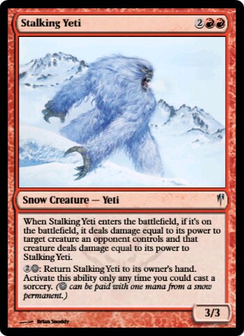 Stalking Yeti