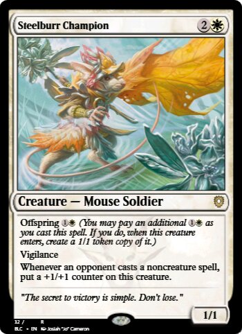 Steelburr Champion