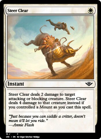 Steer Clear