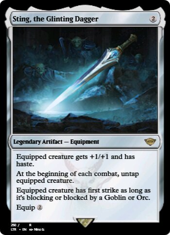 Sting, the Glinting Dagger