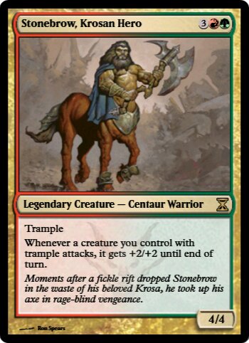 Stonebrow, Krosan Hero