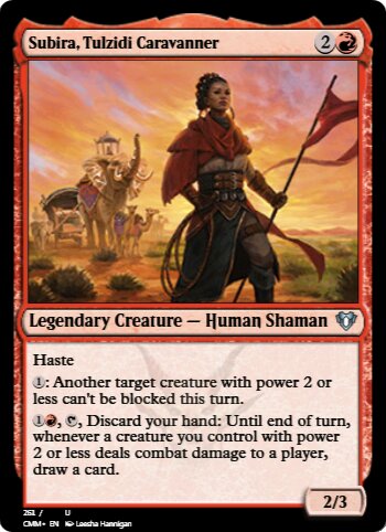 Subira, Tulzidi Caravanner