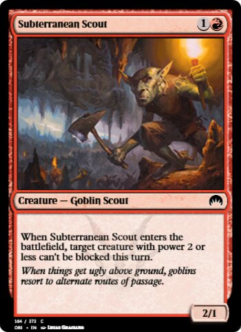 Subterranean Scout
