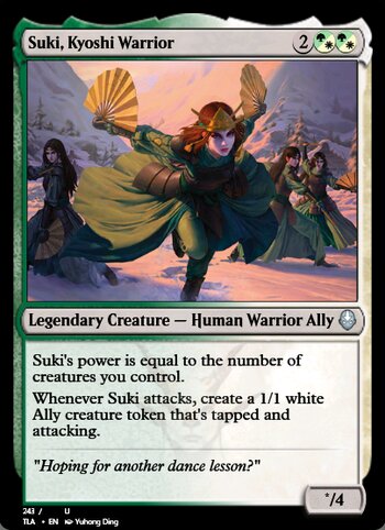 Suki, Kyoshi Warrior